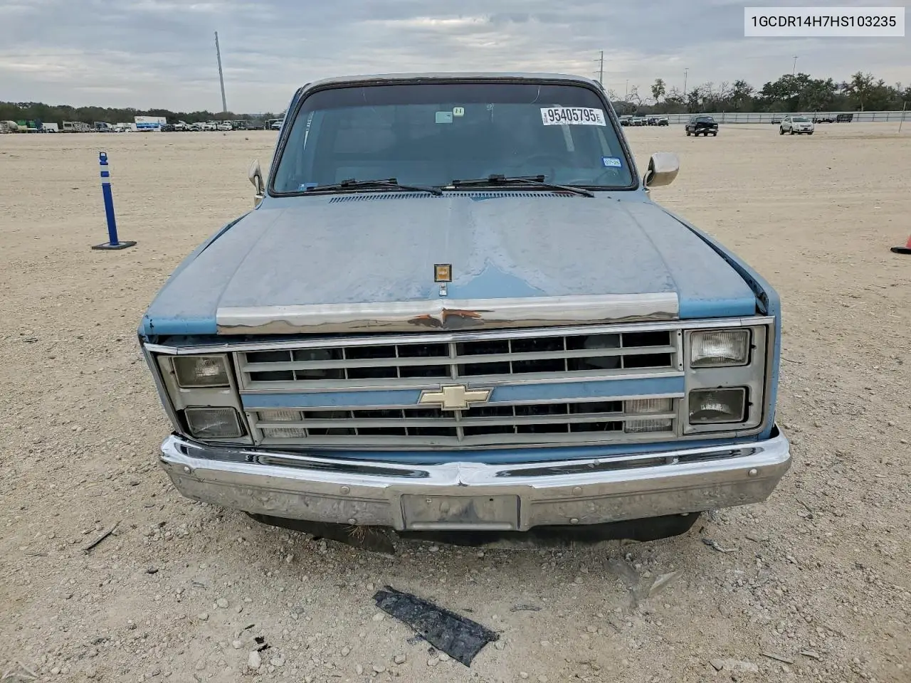 1GCDR14H7HS103235 1987 Chevrolet R10