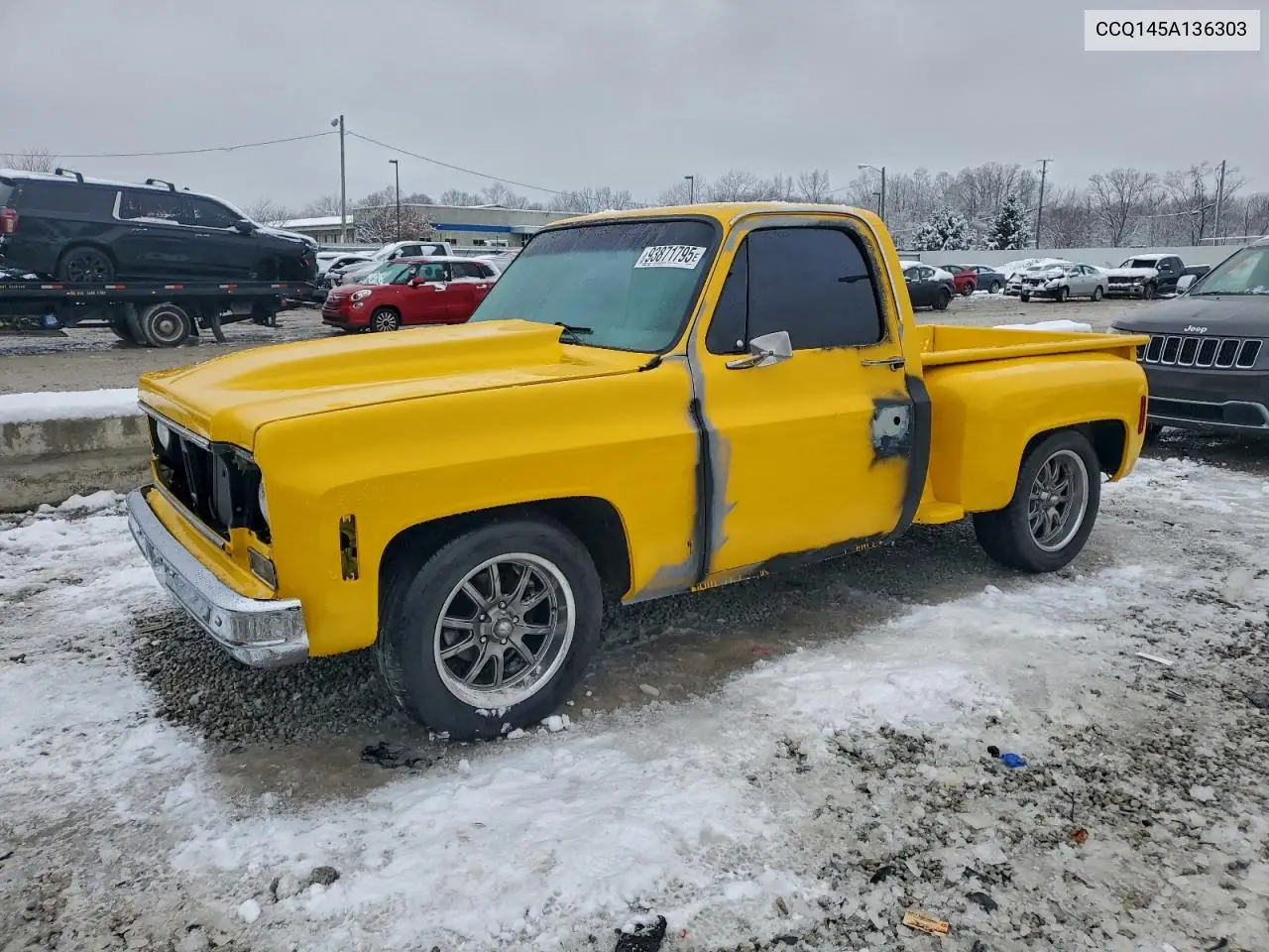 1975 Chevrolet C10 Cab & VIN: CCQ145A136303 Lot: 93871795