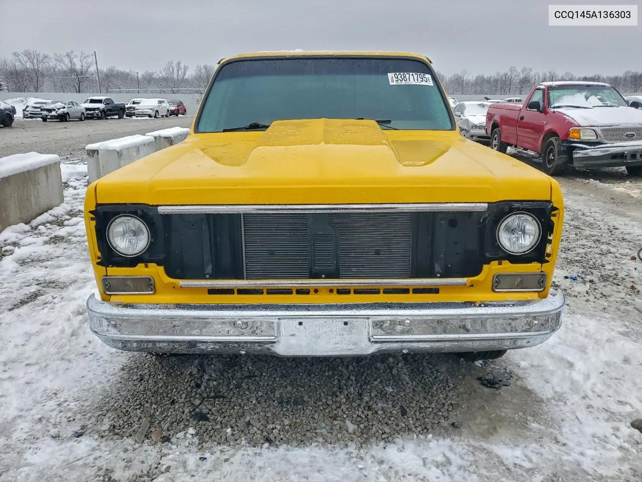 1975 Chevrolet C10 Cab & VIN: CCQ145A136303 Lot: 93871795
