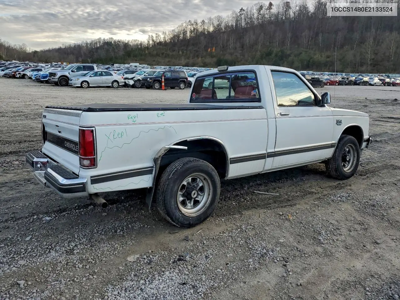 1GCCS14B0E2133524 1984 Chevrolet S Truck S10