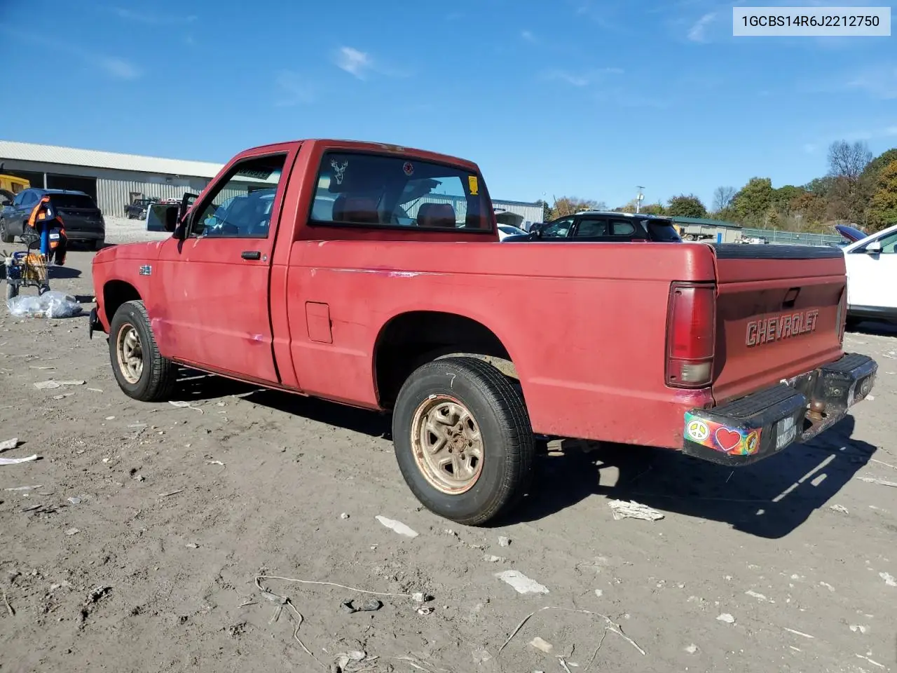 1GCBS14R6J2212750 1988 Chevrolet S Truck S10