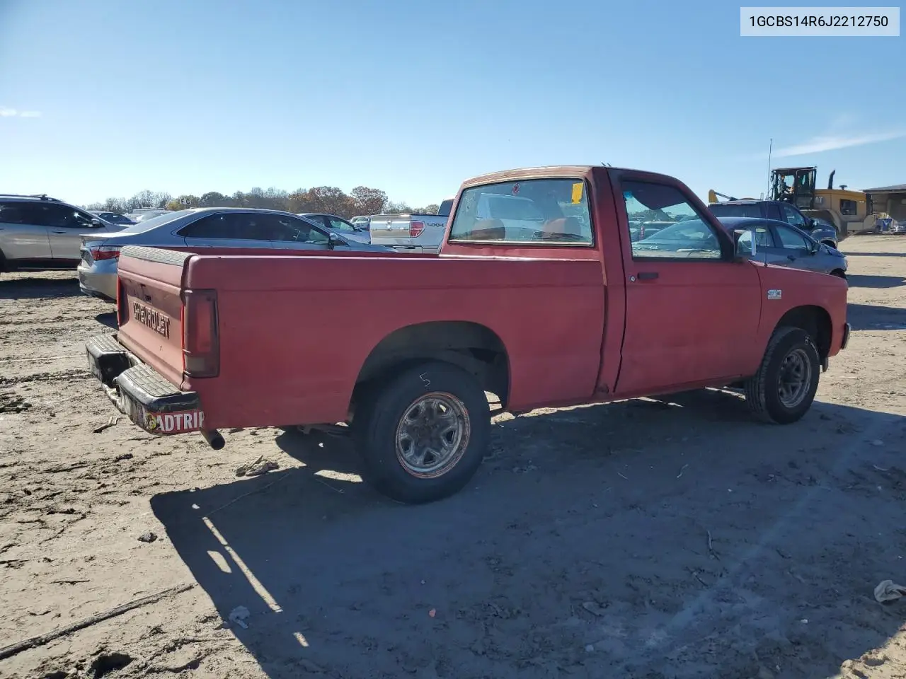 1GCBS14R6J2212750 1988 Chevrolet S Truck S10