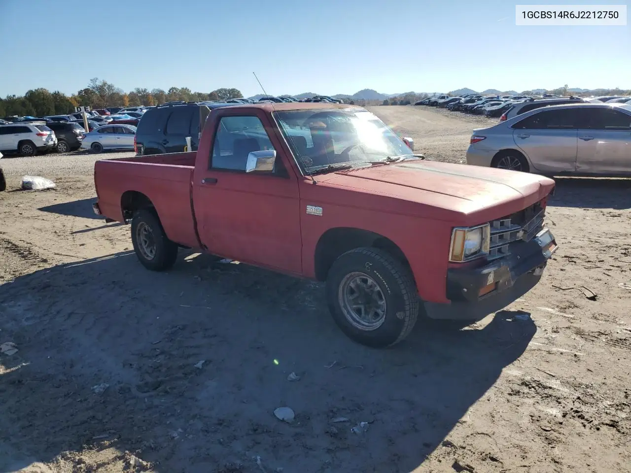 1GCBS14R6J2212750 1988 Chevrolet S Truck S10