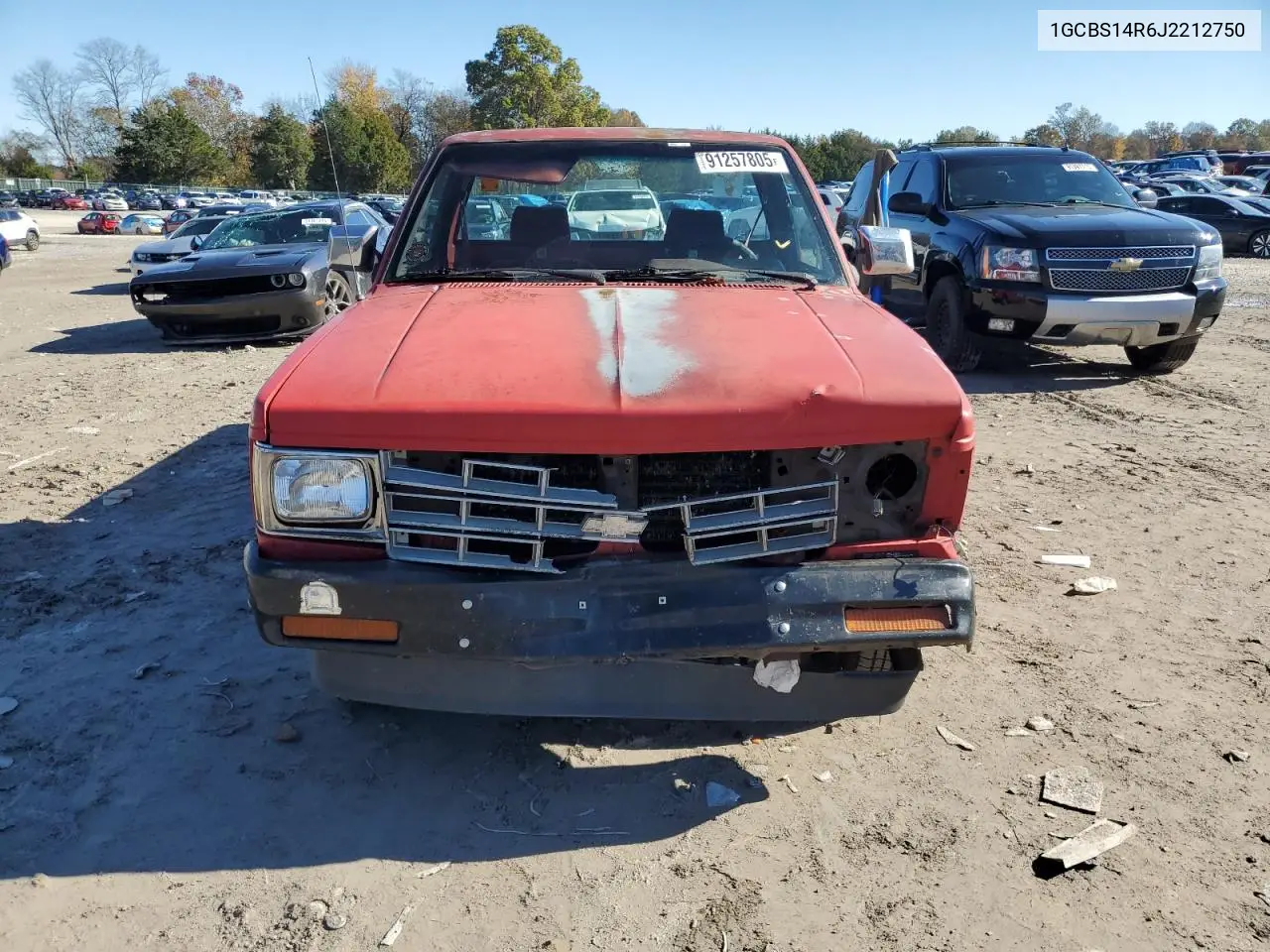 1GCBS14R6J2212750 1988 Chevrolet S Truck S10
