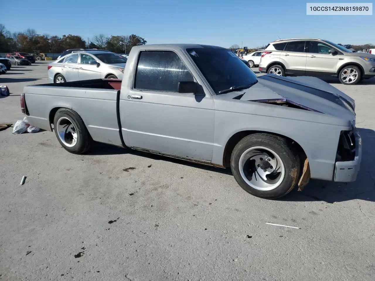1GCCS14Z3N8159870 1992 Chevrolet S Truck S10