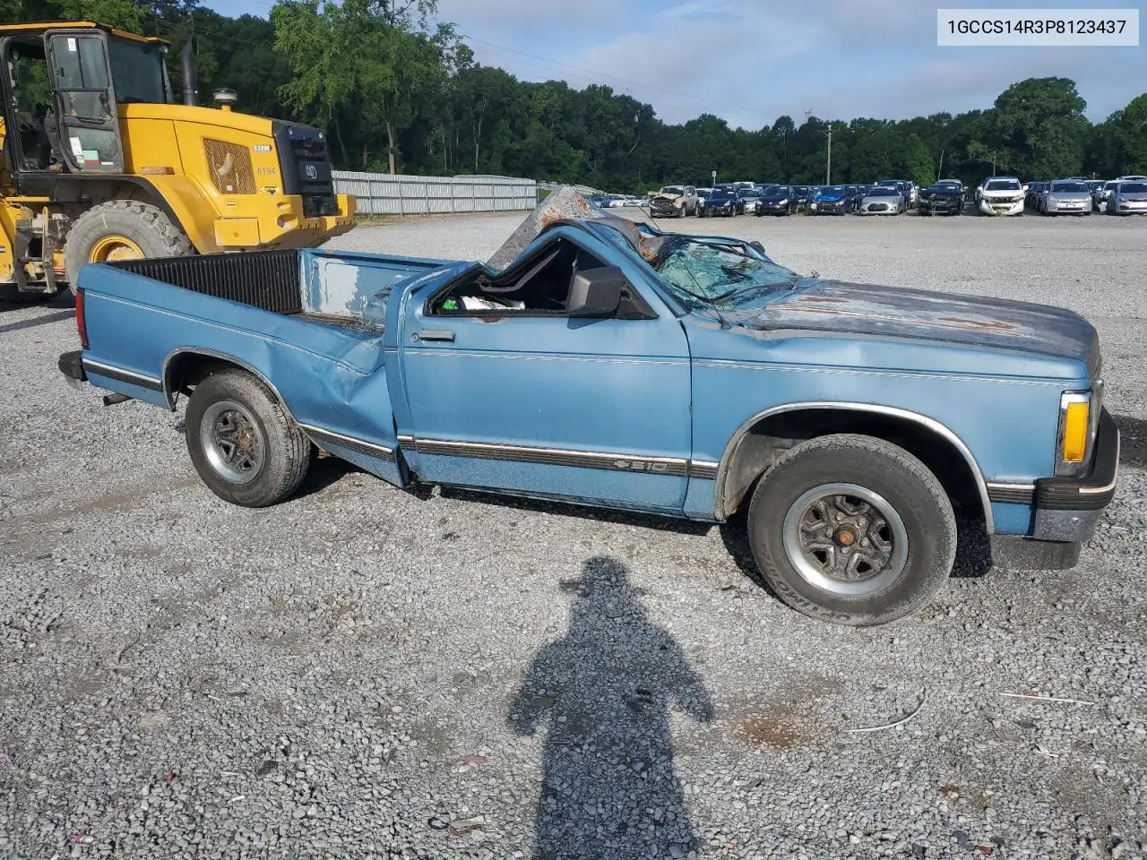 1GCCS14R3P8123437 1993 Chevrolet S Truck S10