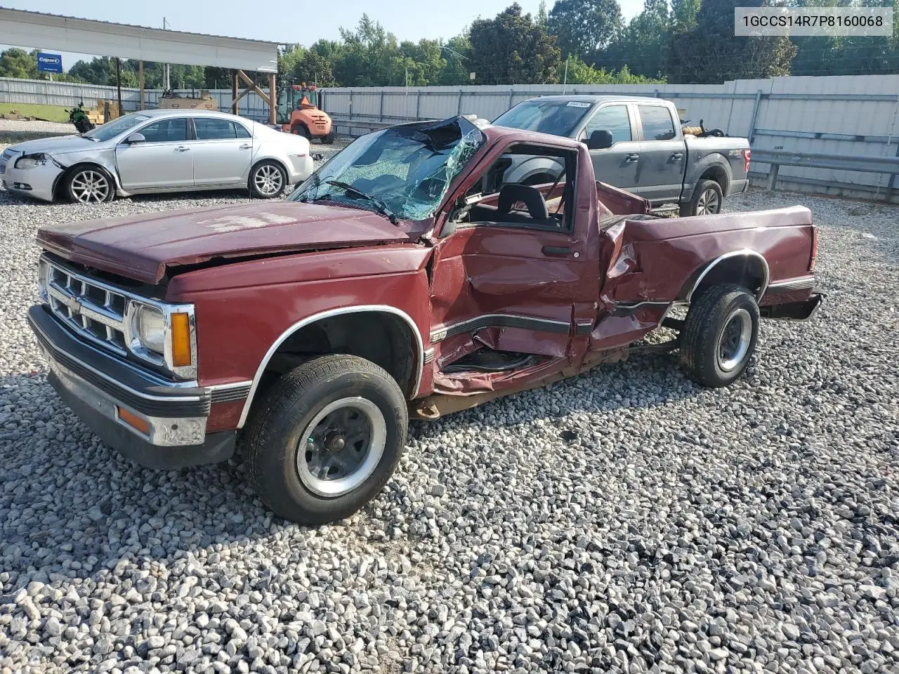 1GCCS14R7P8160068 1993 Chevrolet S Truck S10