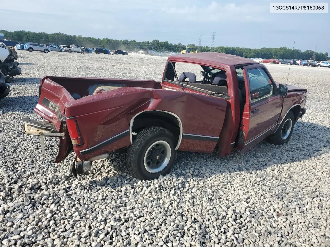 1GCCS14R7P8160068 1993 Chevrolet S Truck S10