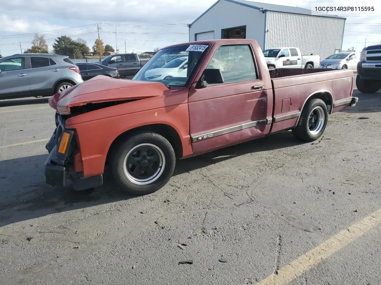 1GCCS14R3P8115595 1993 Chevrolet S Truck S10