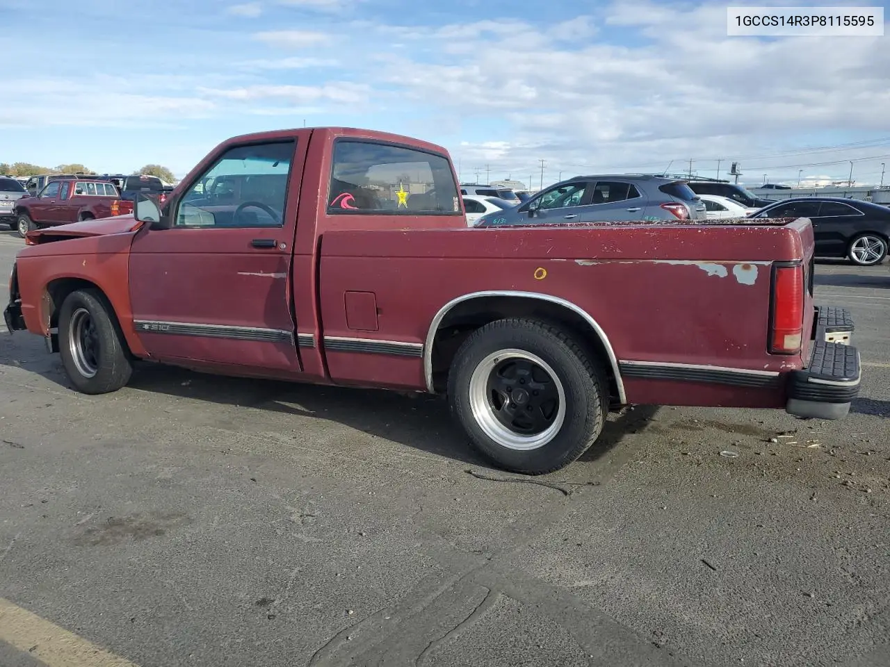 1GCCS14R3P8115595 1993 Chevrolet S Truck S10