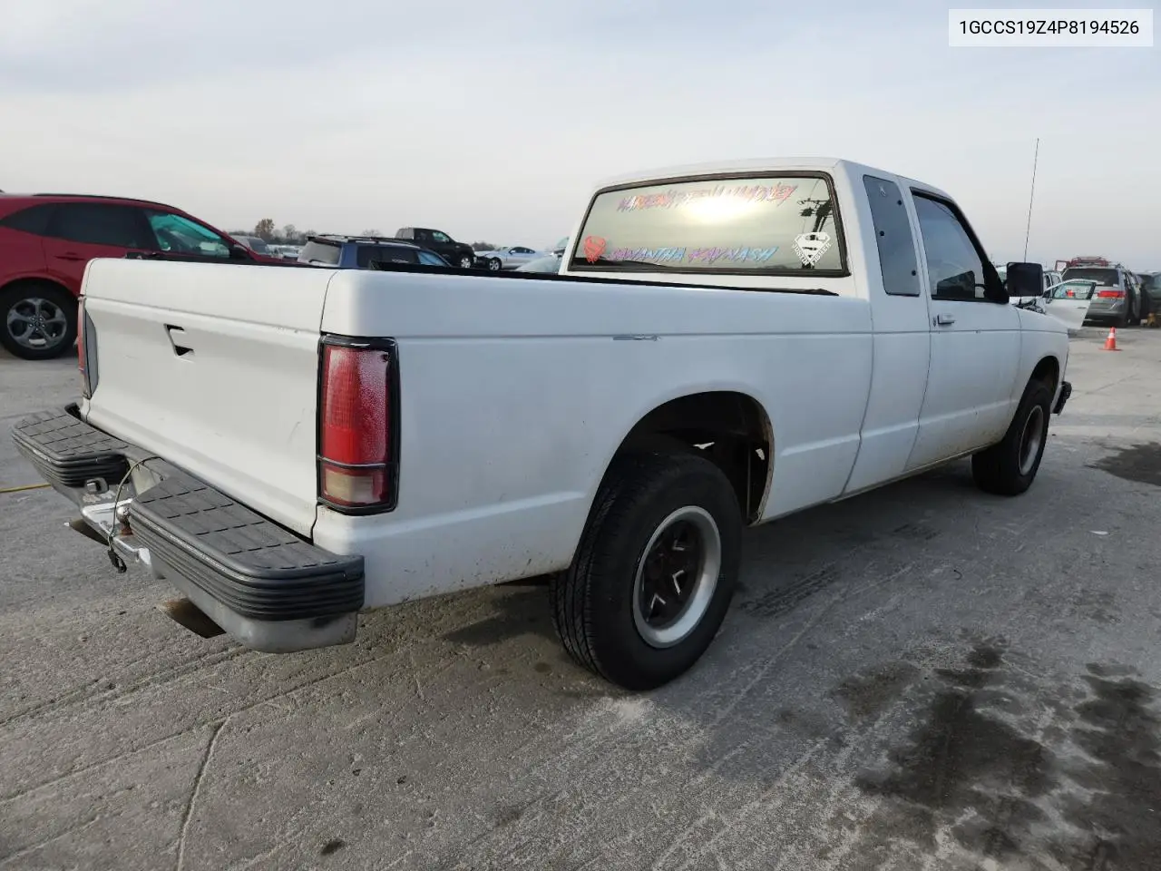 1GCCS19Z4P8194526 1993 Chevrolet S Truck S10