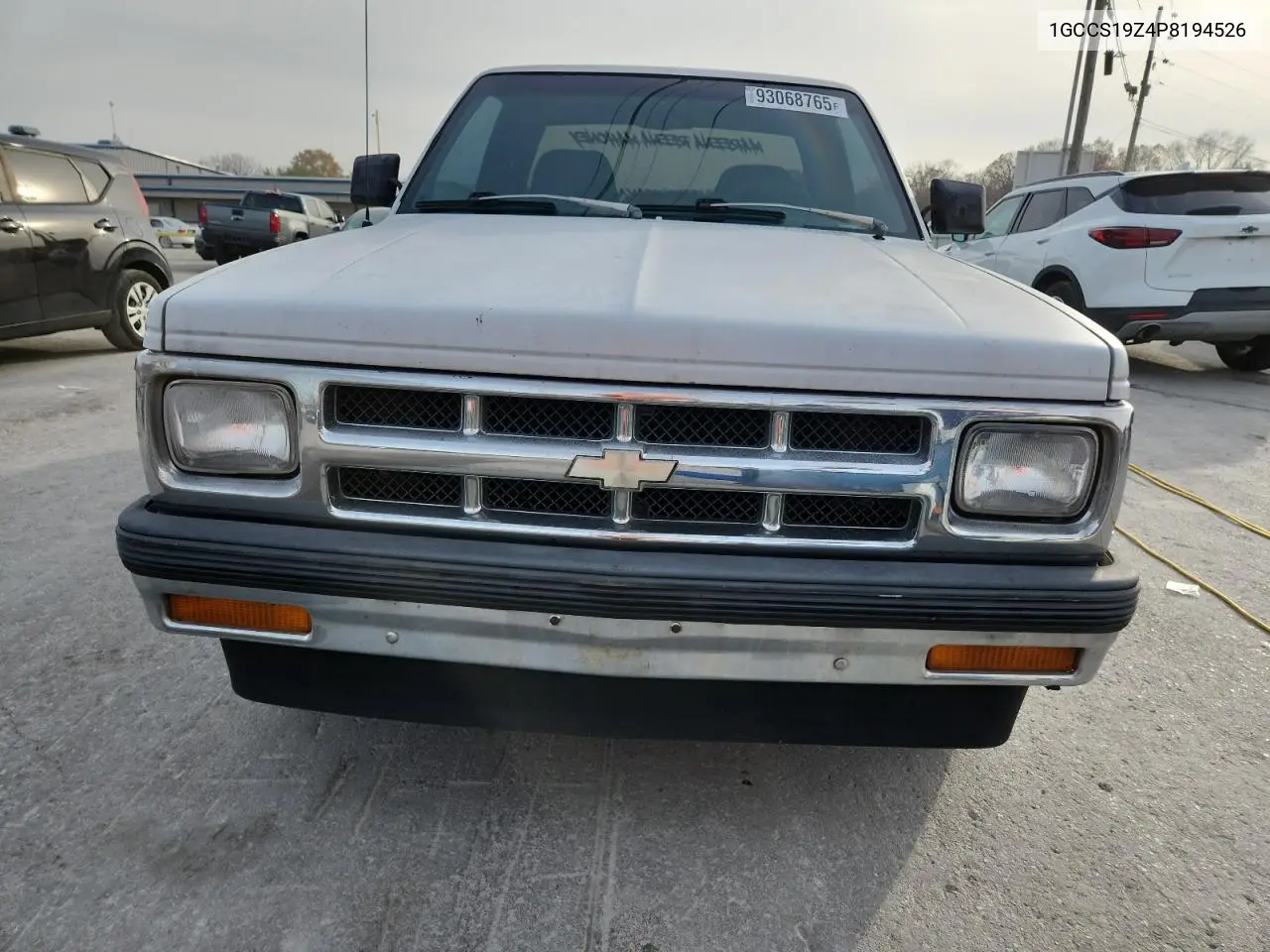 1GCCS19Z4P8194526 1993 Chevrolet S Truck S10