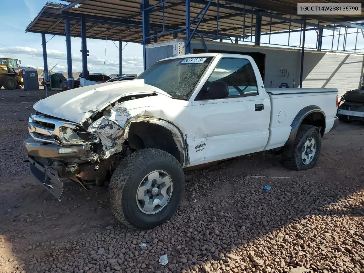 1GCCT14W2S8136790 1995 Chevrolet S Truck S10