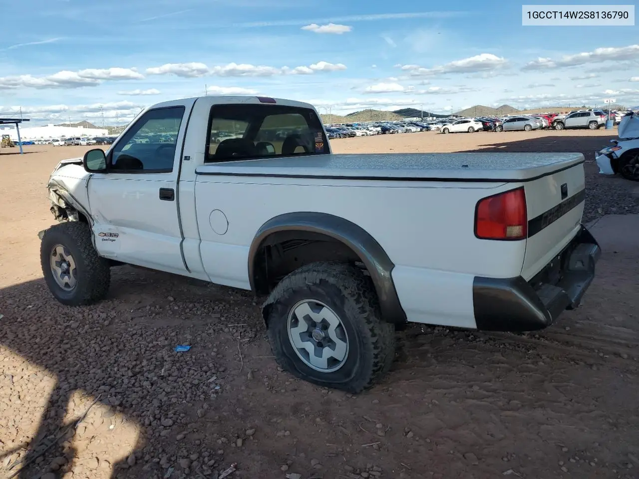 1GCCT14W2S8136790 1995 Chevrolet S Truck S10
