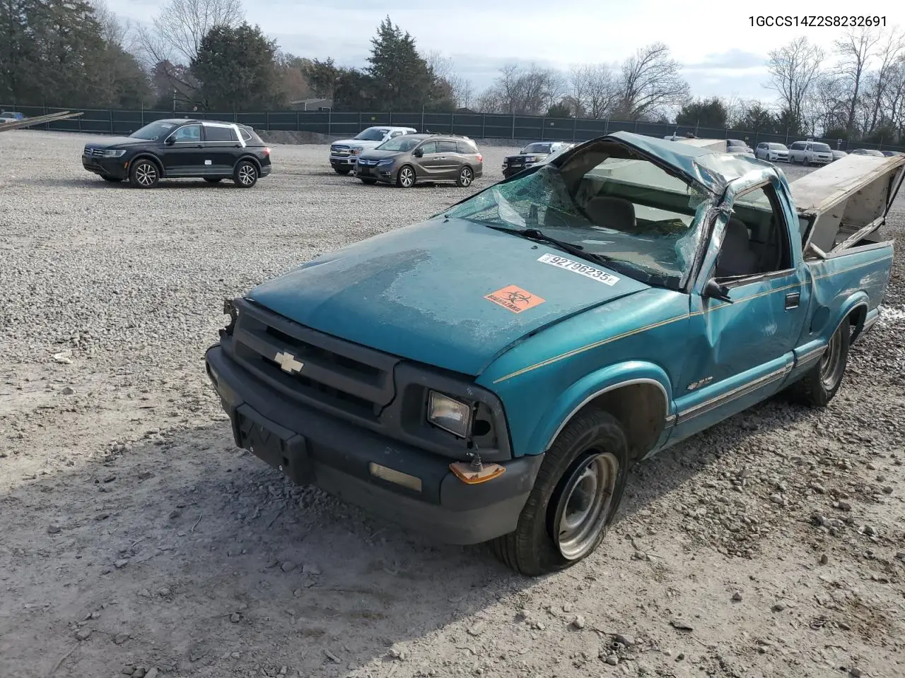 1GCCS14Z2S8232691 1995 Chevrolet S Truck S10