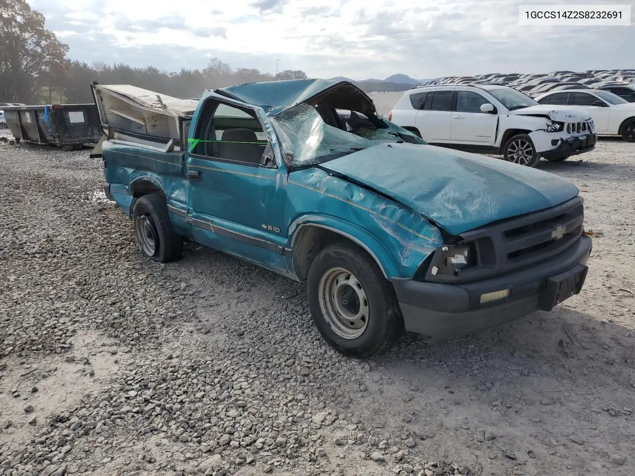 1GCCS14Z2S8232691 1995 Chevrolet S Truck S10