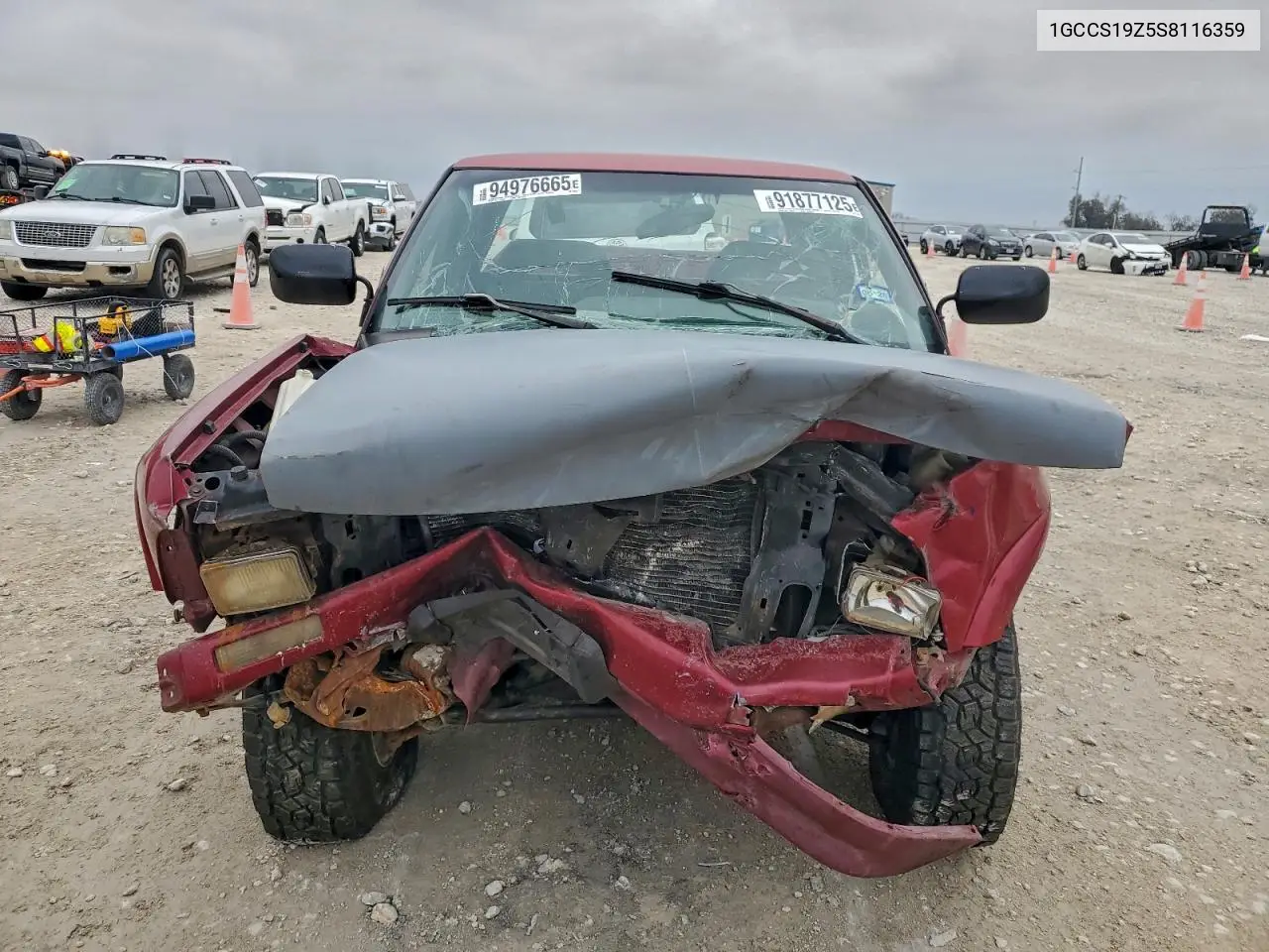 1GCCS19Z5S8116359 1995 Chevrolet S Truck S10