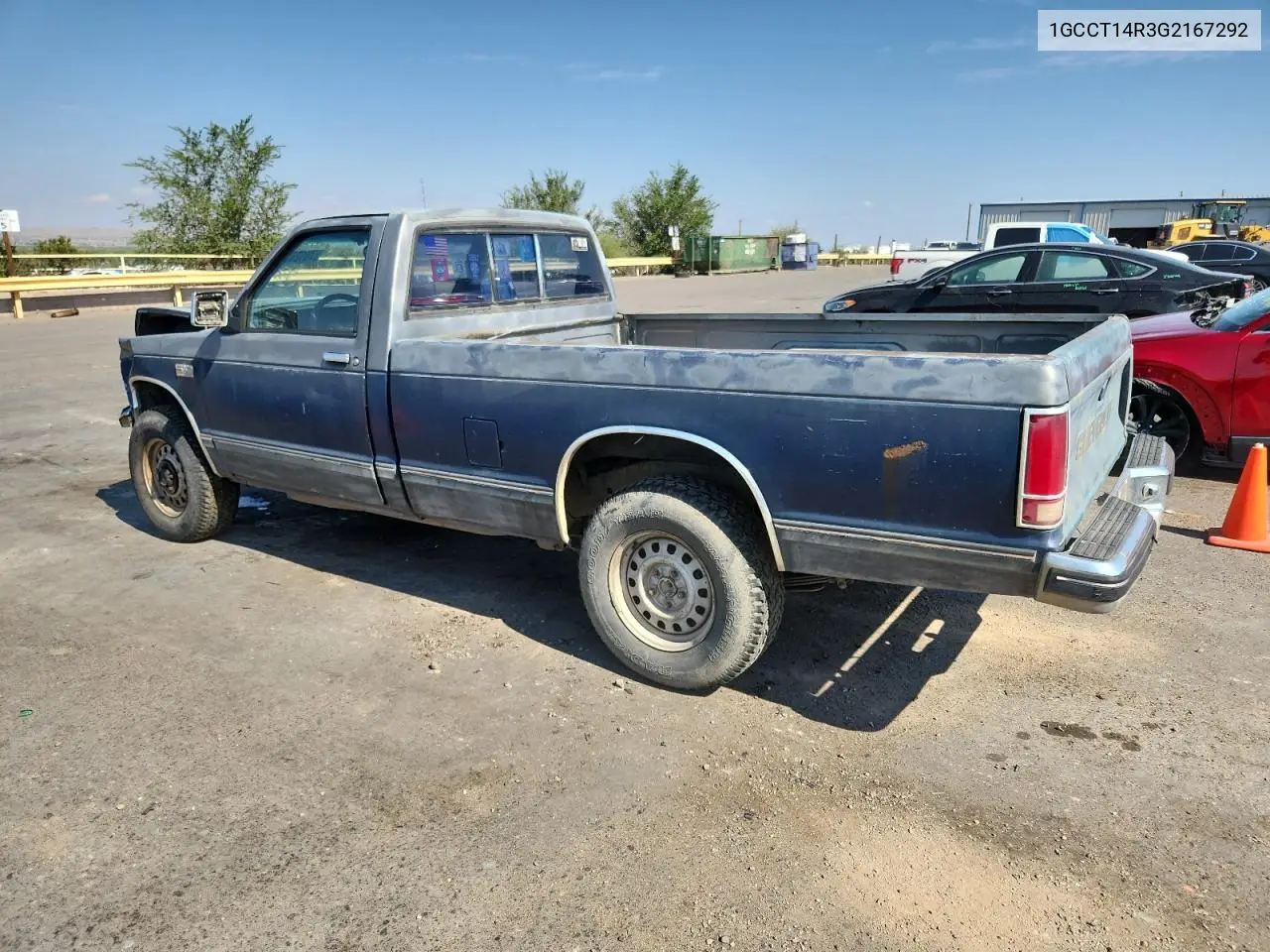 1GCCT14R3G2167292 1986 Chevrolet S Truck S10