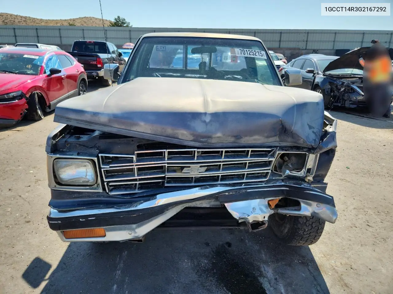 1GCCT14R3G2167292 1986 Chevrolet S Truck S10