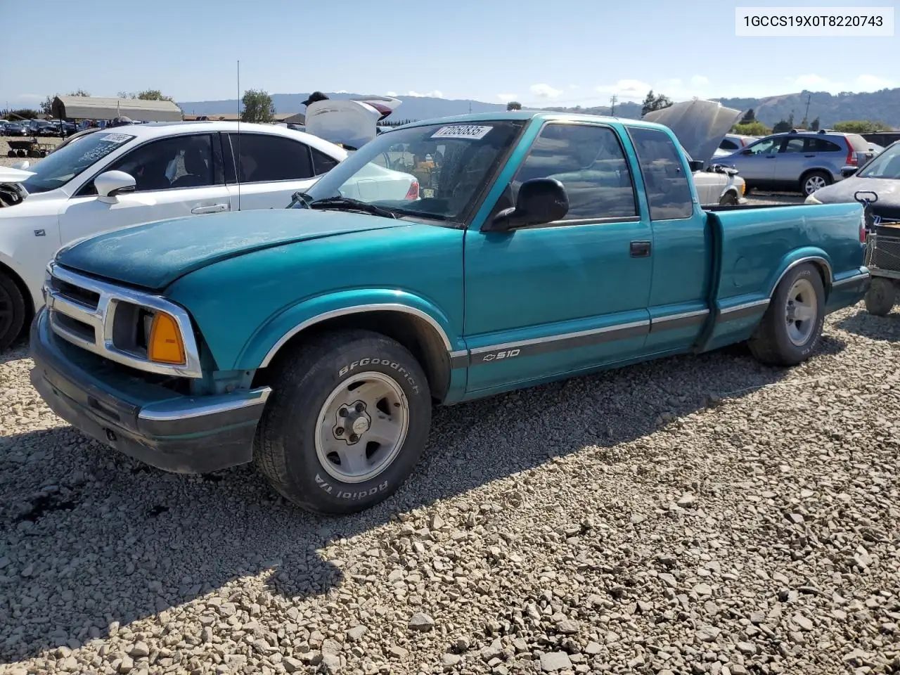 1GCCS19X0T8220743 1996 Chevrolet S Truck S10