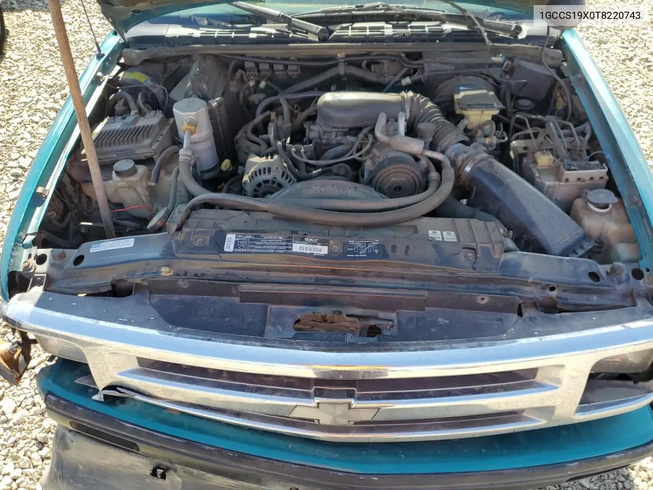 1GCCS19X0T8220743 1996 Chevrolet S Truck S10