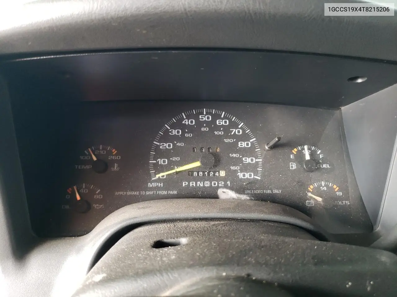 1GCCS19X4T8215206 1996 Chevrolet S Truck S10