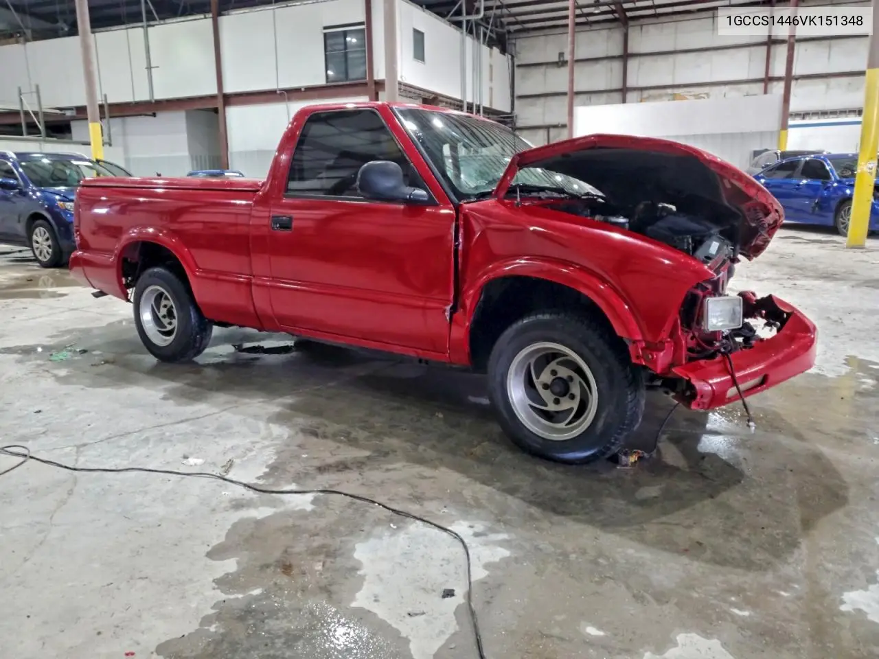 1997 Chevrolet S Truck S10 VIN: 1GCCS1446VK151348 Lot: 93646115
