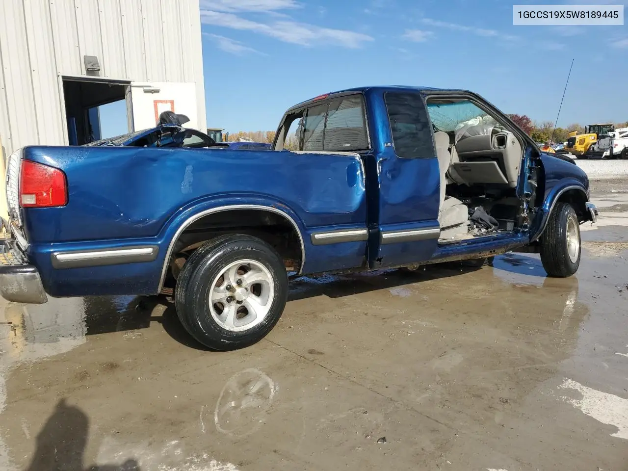 1GCCS19X5W8189445 1998 Chevrolet S Truck S10