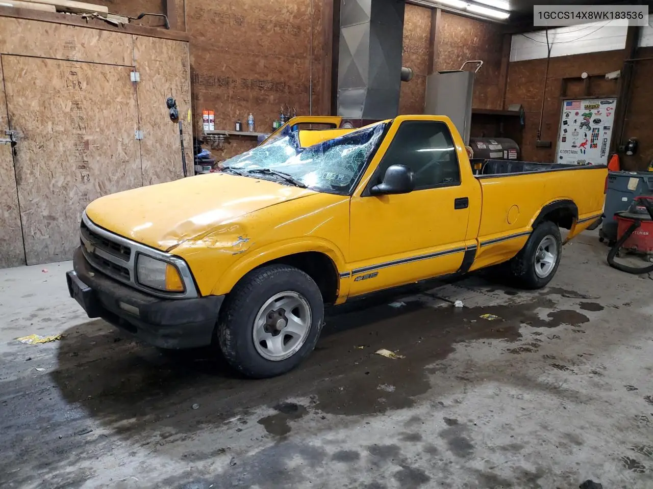 1GCCS14X8WK183536 1998 Chevrolet S Truck S10