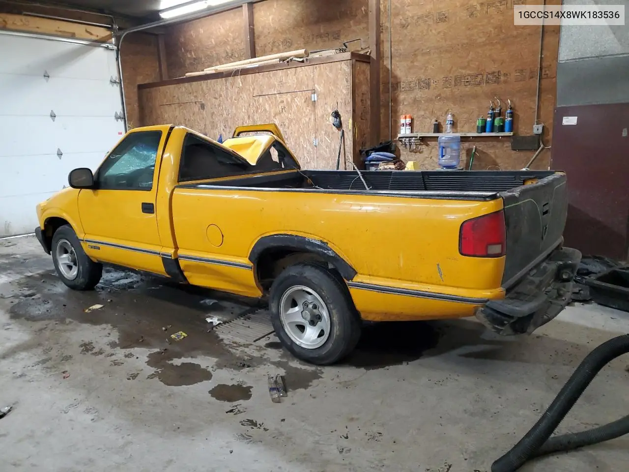 1GCCS14X8WK183536 1998 Chevrolet S Truck S10