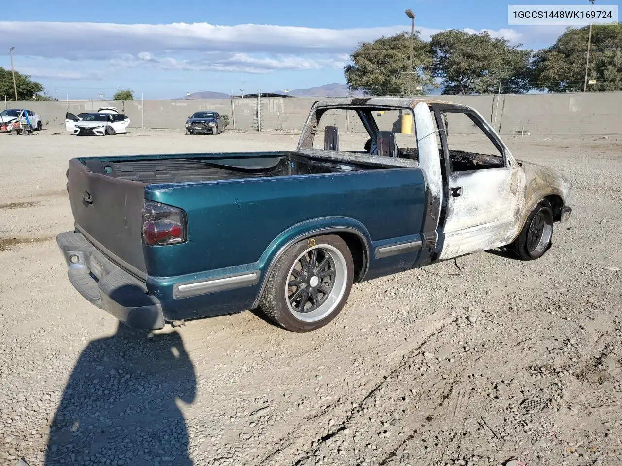 1GCCS1448WK169724 1998 Chevrolet S Truck S10