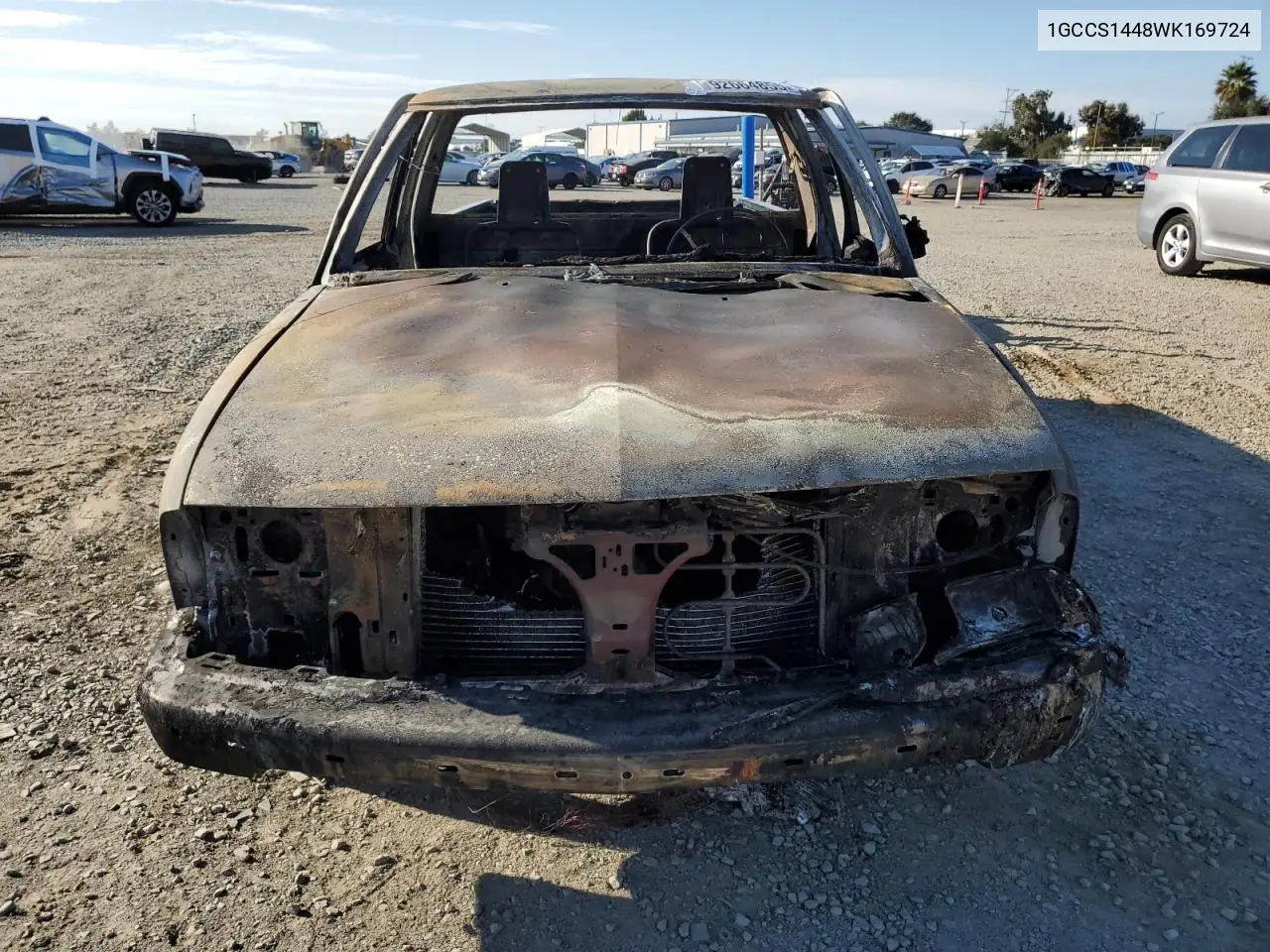 1GCCS1448WK169724 1998 Chevrolet S Truck S10