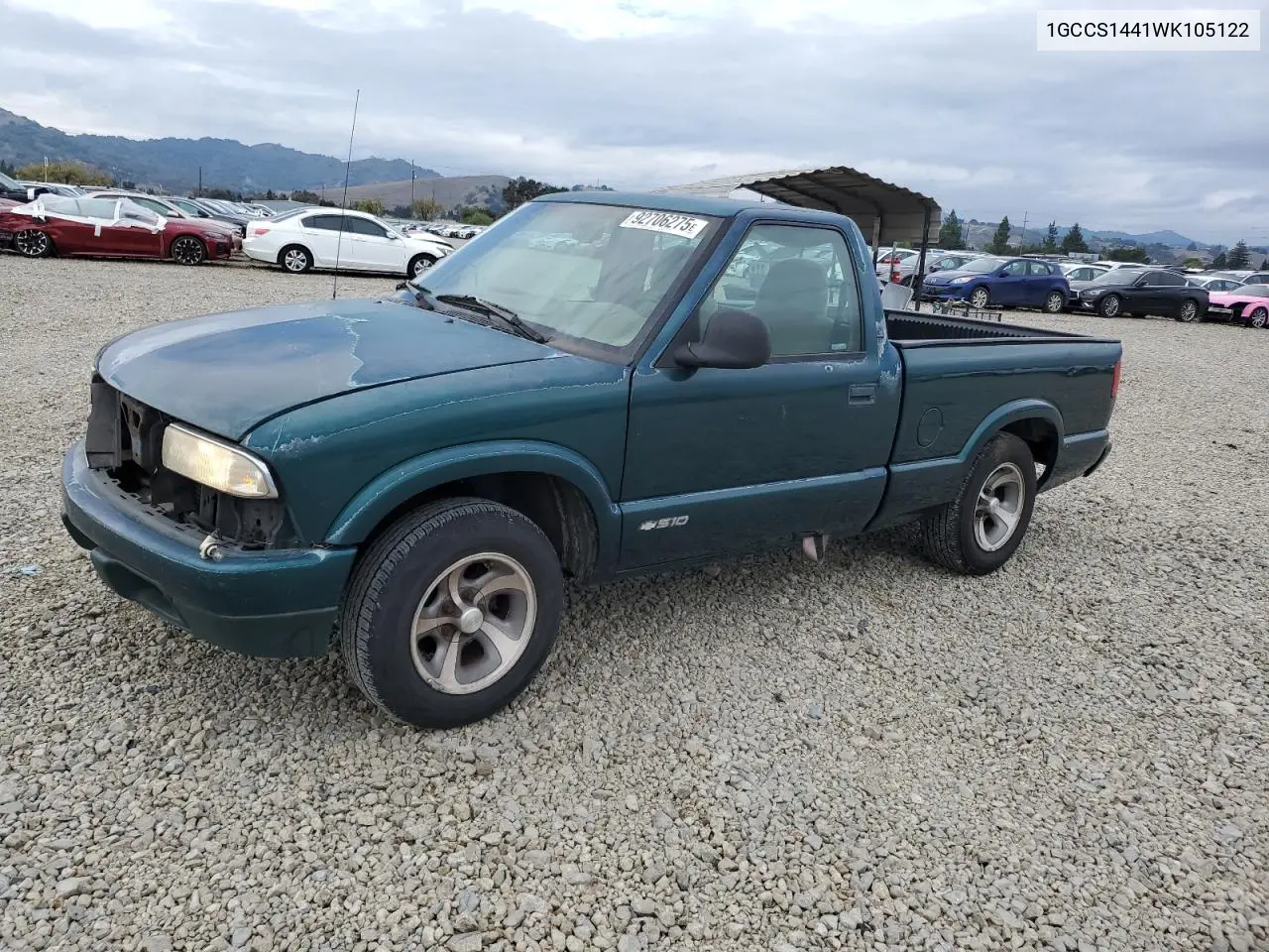 1GCCS1441WK105122 1998 Chevrolet S Truck S10