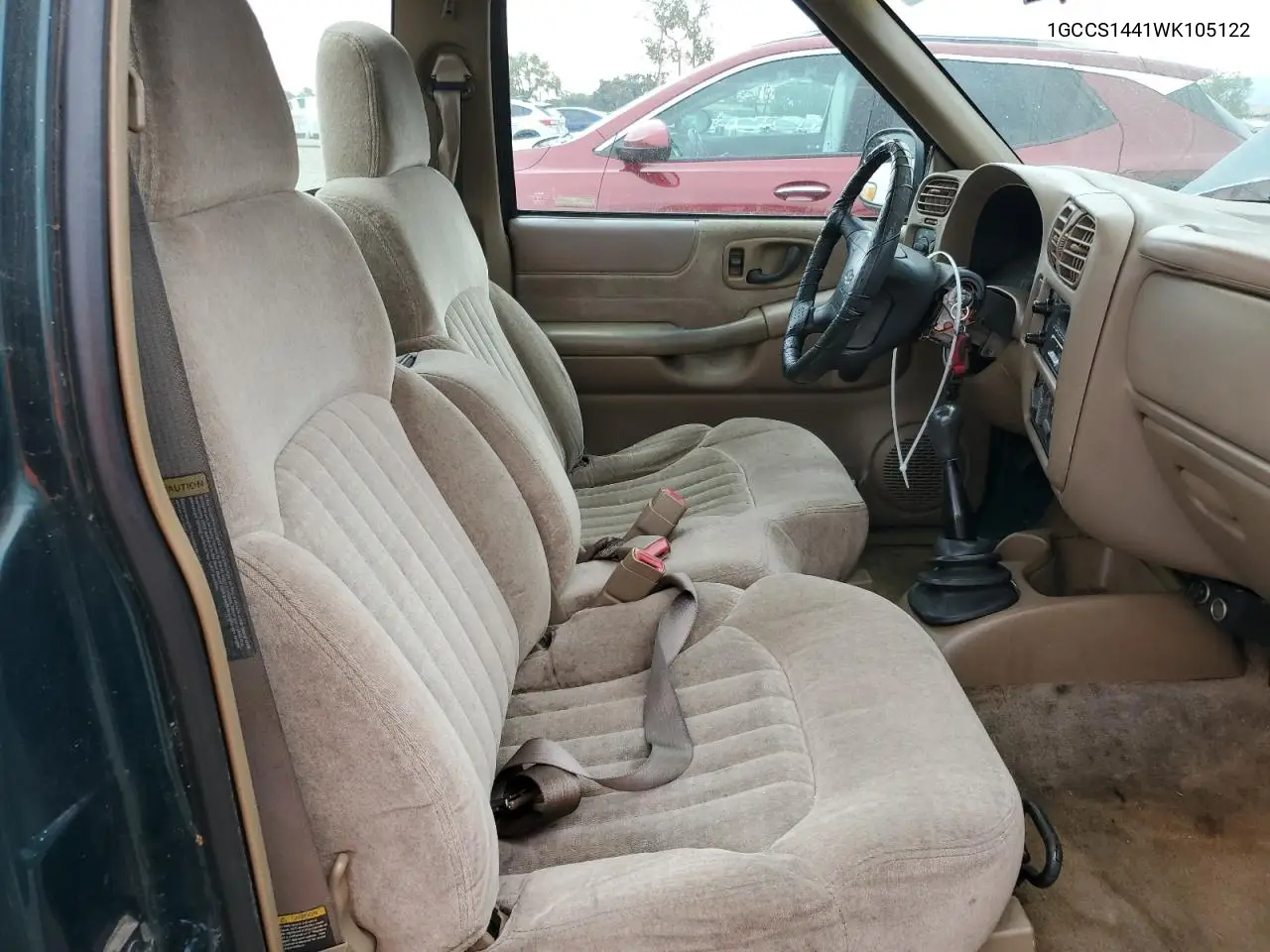 1GCCS1441WK105122 1998 Chevrolet S Truck S10