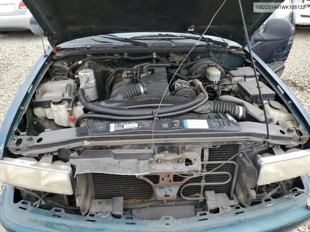 1GCCS1441WK105122 1998 Chevrolet S Truck S10