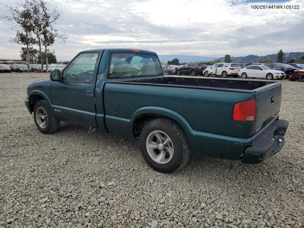 1GCCS1441WK105122 1998 Chevrolet S Truck S10
