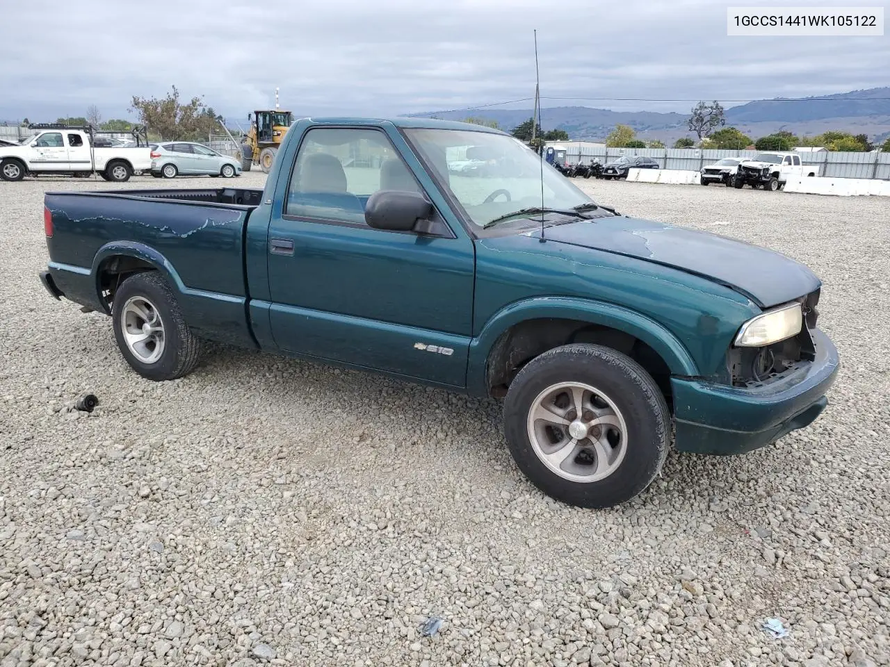 1GCCS1441WK105122 1998 Chevrolet S Truck S10