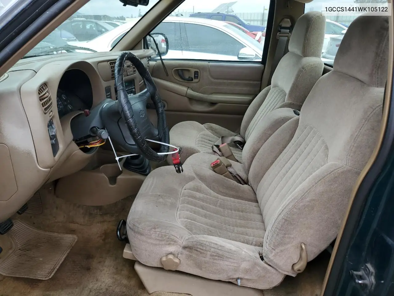 1GCCS1441WK105122 1998 Chevrolet S Truck S10