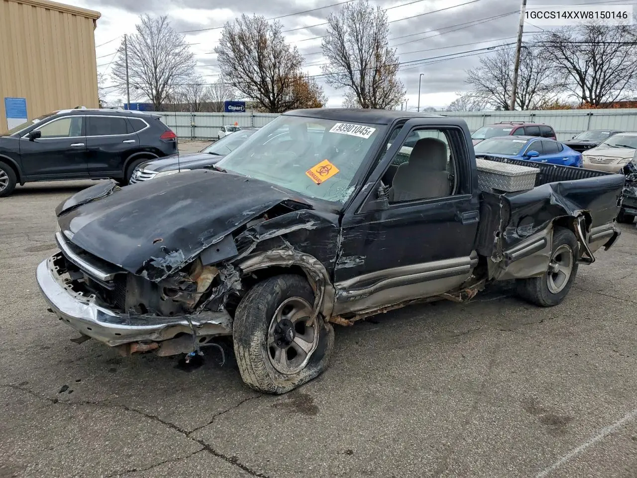 1GCCS14XXW8150146 1998 Chevrolet S Truck S10