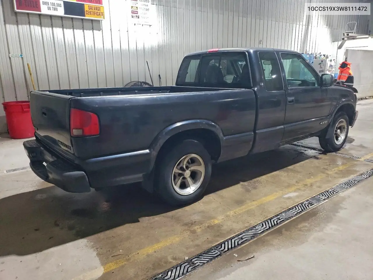 1GCCS19X3W8111472 1998 Chevrolet S Truck S10