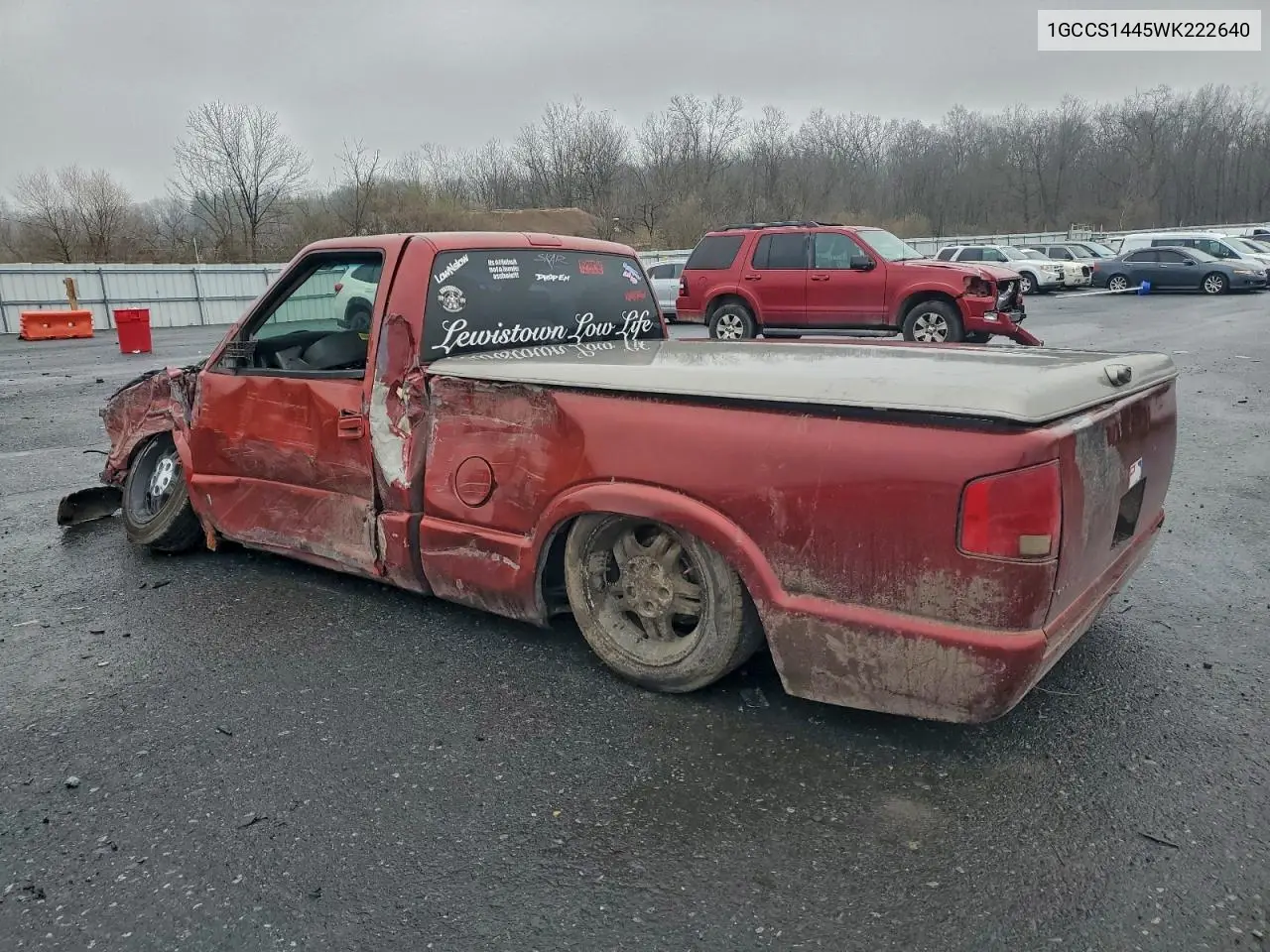 1GCCS1445WK222640 1998 Chevrolet S Truck S10