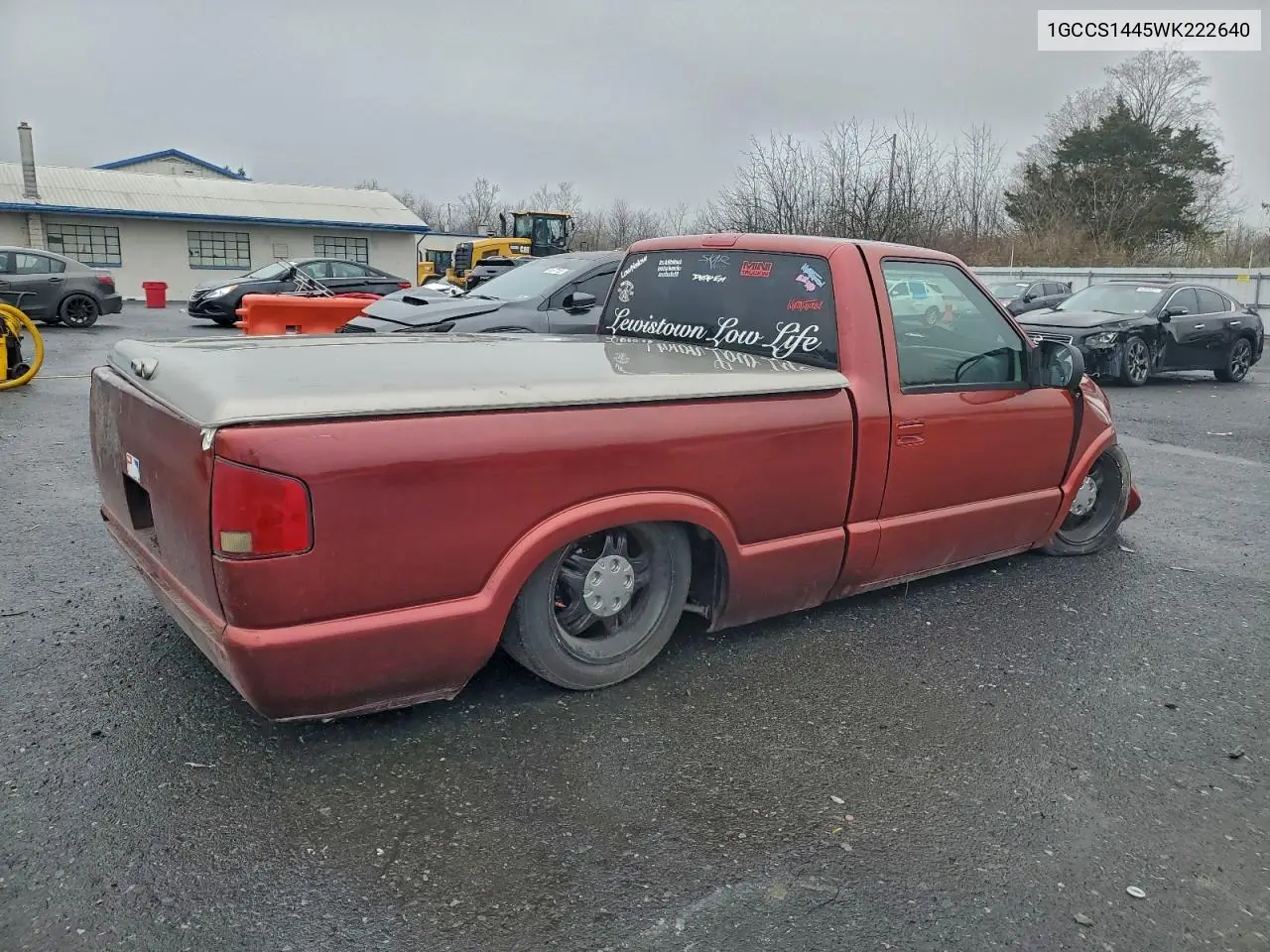 1GCCS1445WK222640 1998 Chevrolet S Truck S10