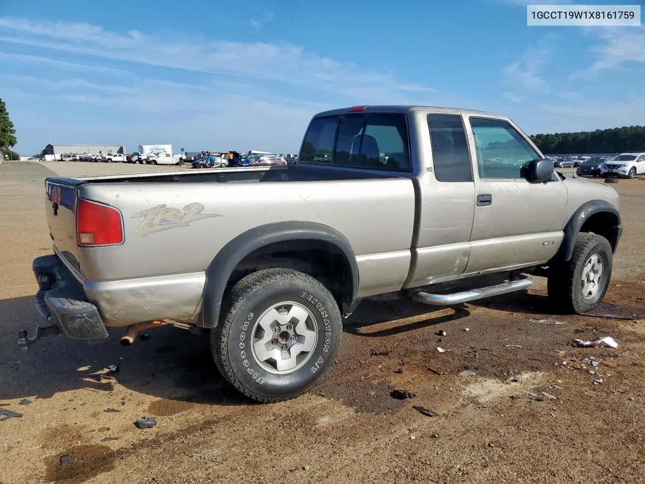 1GCCT19W1X8161759 1999 Chevrolet S Truck S10