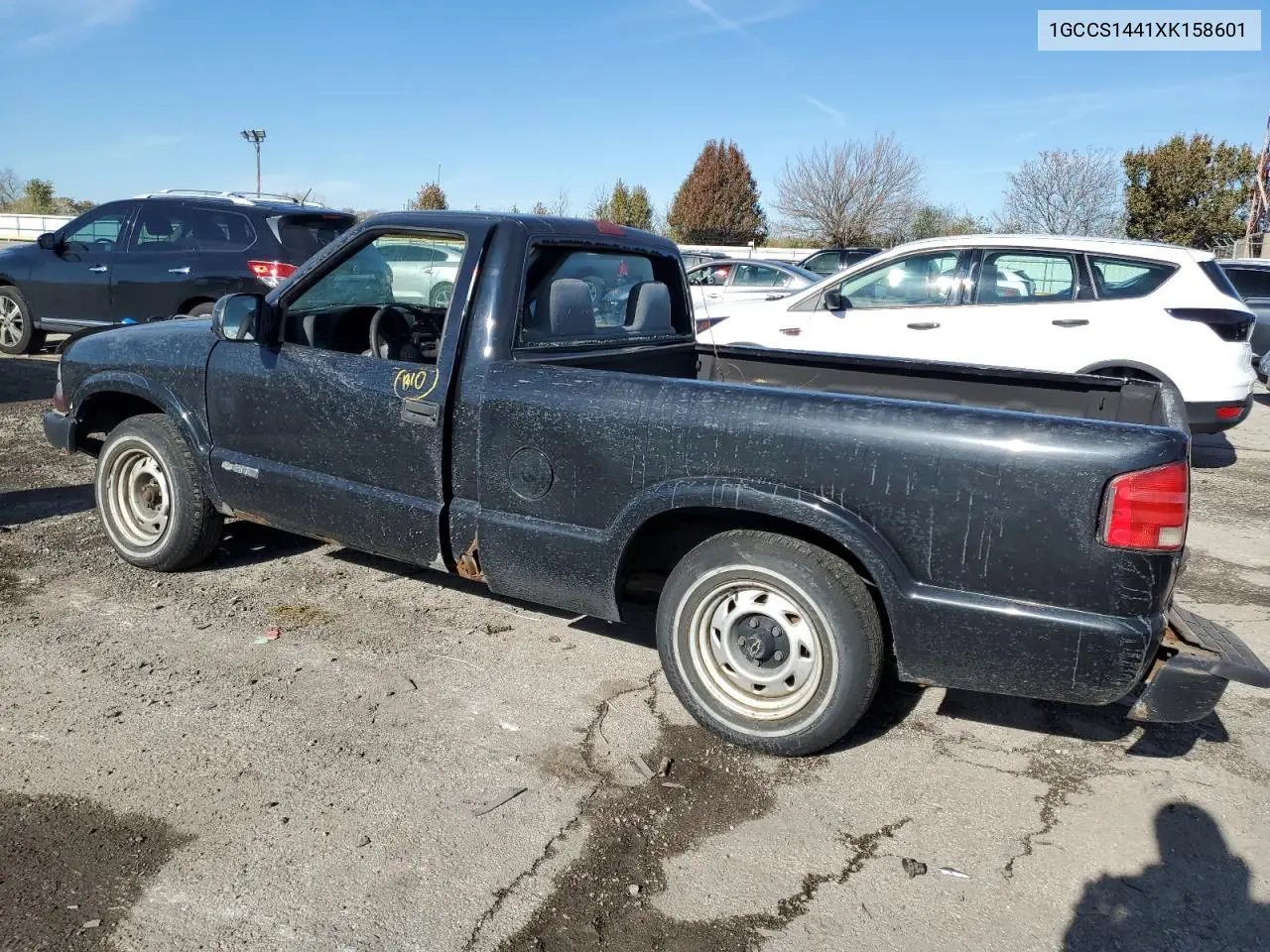 1999 Chevrolet S Truck S10 VIN: 1GCCS1441XK158601 Lot: 92303965