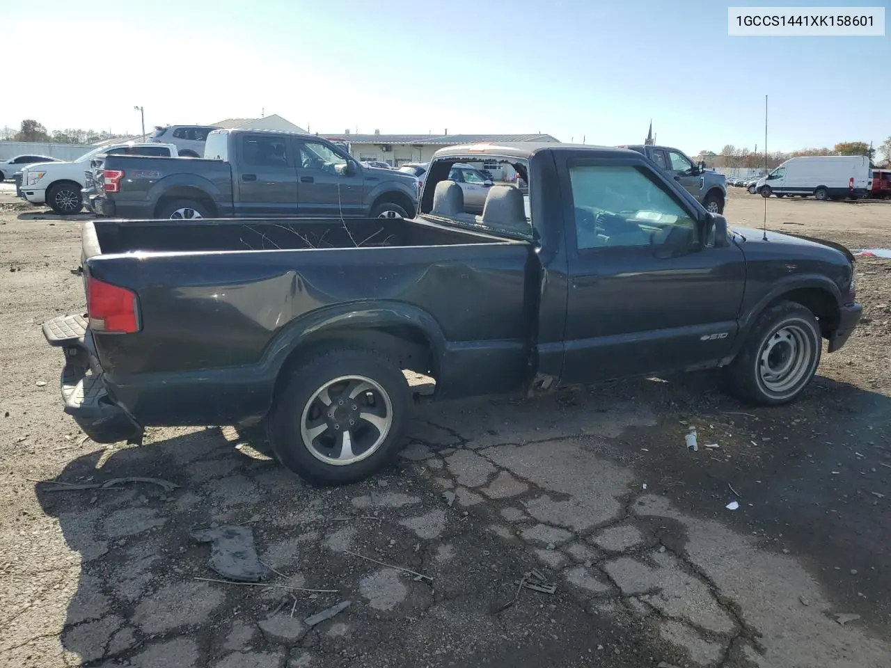1999 Chevrolet S Truck S10 VIN: 1GCCS1441XK158601 Lot: 92303965