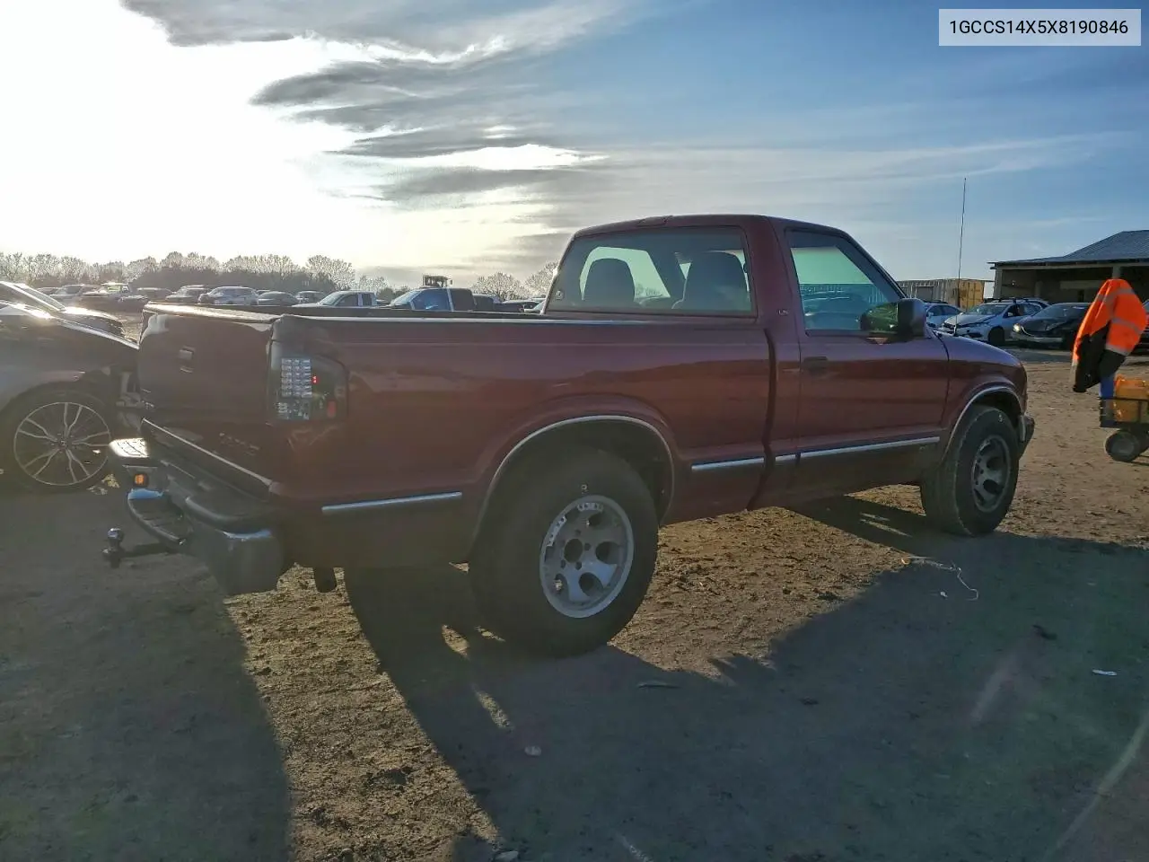 1999 Chevrolet S Truck S10 VIN: 1GCCS14X5X8190846 Lot: 94965945