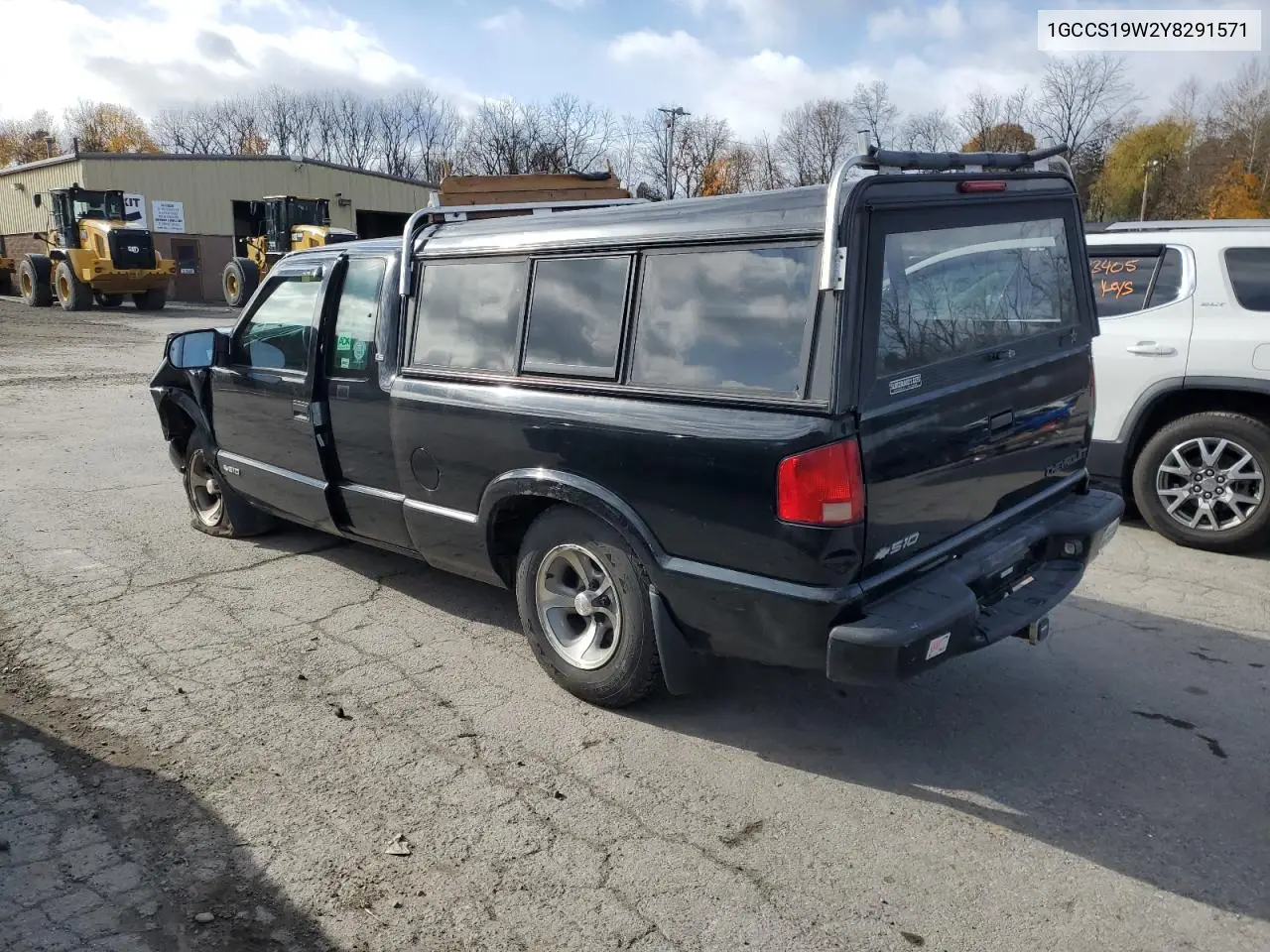 1GCCS19W2Y8291571 2000 Chevrolet S Truck S10