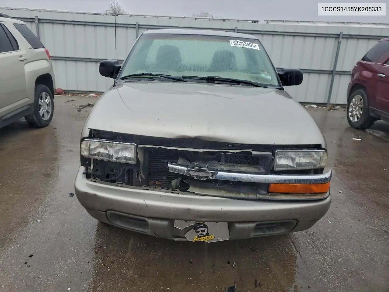 1GCCS1455YK205333 2000 Chevrolet S Truck S10