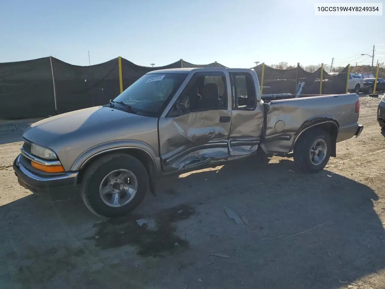 1GCCS19W4Y8249354 2000 Chevrolet S Truck S10