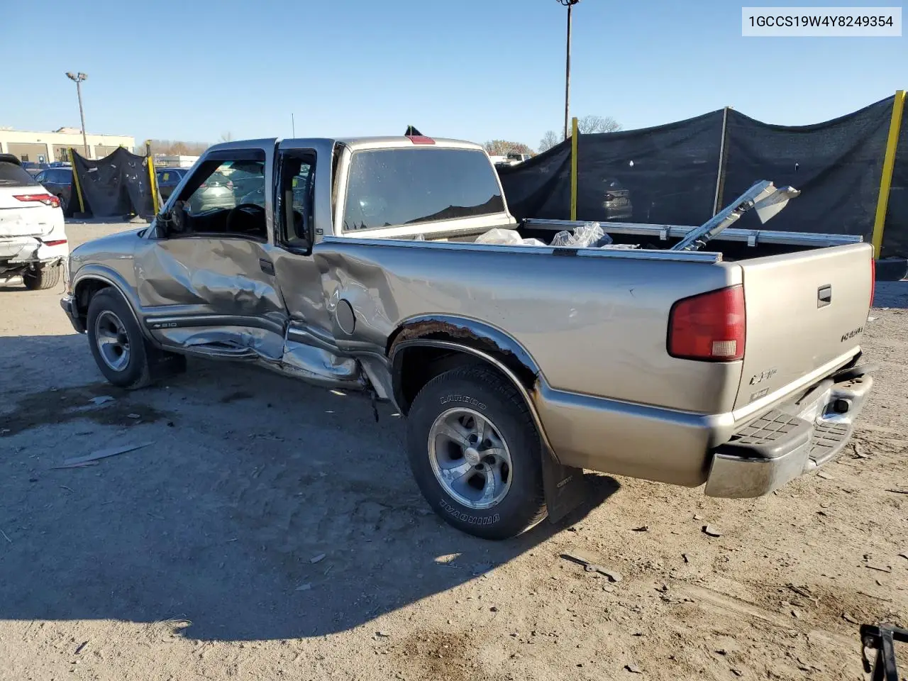 1GCCS19W4Y8249354 2000 Chevrolet S Truck S10